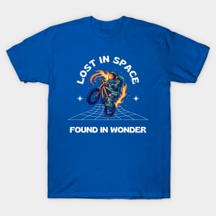 Lost in Space Found In Wonder - Retro T-Shirt